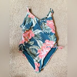 Floral One Piece Swimwear